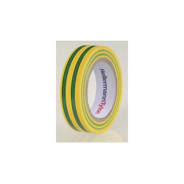 HellermannTyton PVC Isolierband grün-gelb Flex 15GNYE15x10m